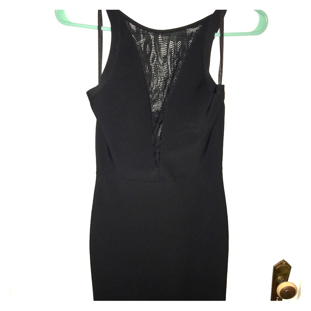 Black BCBG cocktail dress